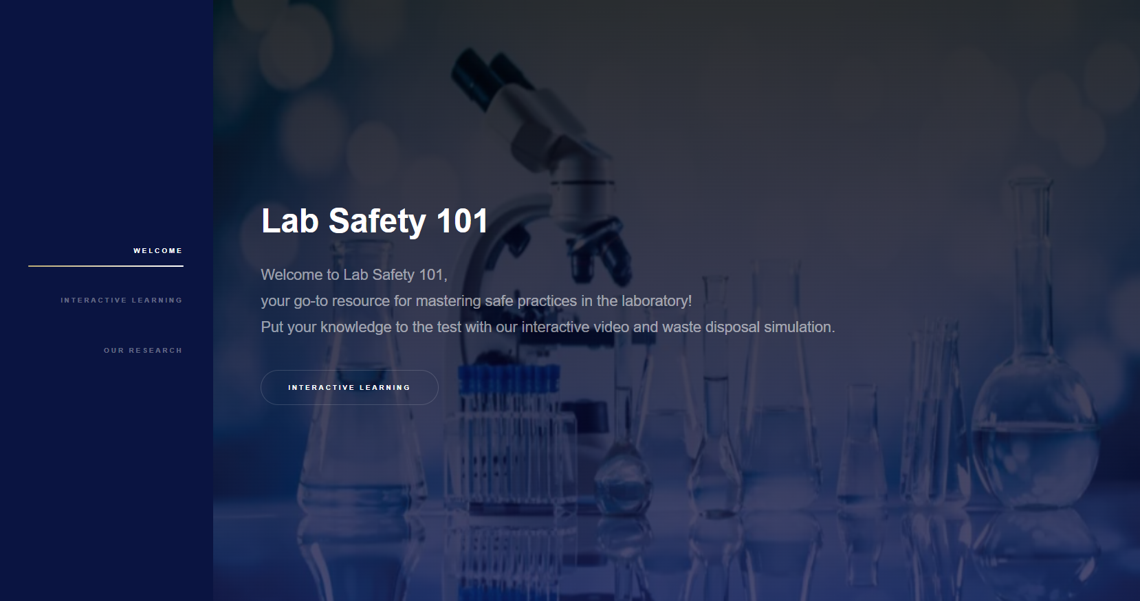 Lab Safety Website